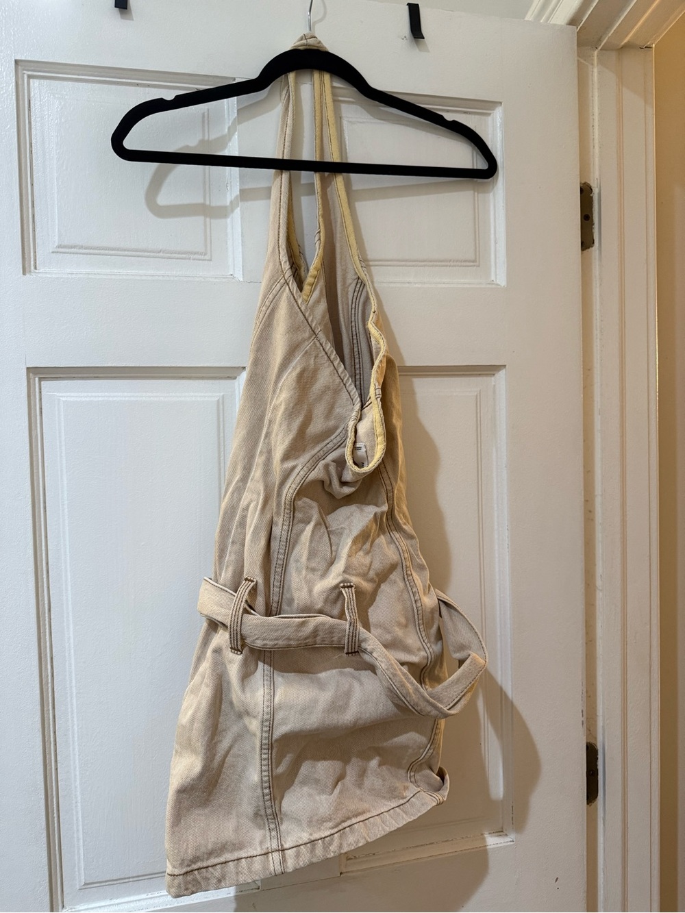 Denim Dress with Belt - Picture 5 of 6